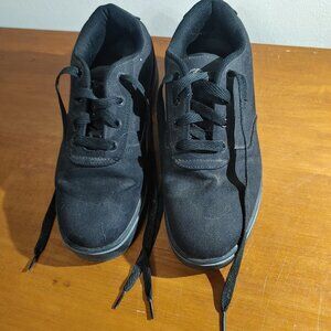 Men's Black Low Top Heelys Size 9
